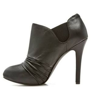 BCBC black Booties, The Benita
